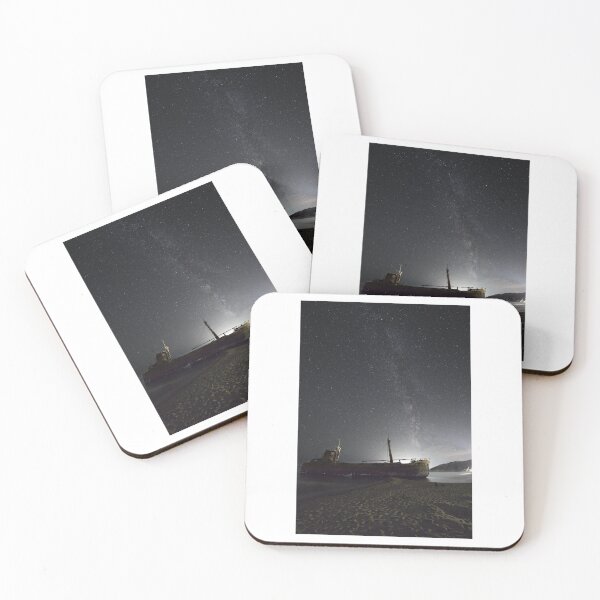 Item preview, Night Sky Shipwreck Photographic Print designed and sold by Mother-Nature65.