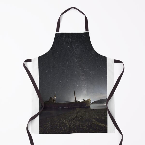Item preview, Night Sky Shipwreck Photographic Print designed and sold by Mother-Nature65.