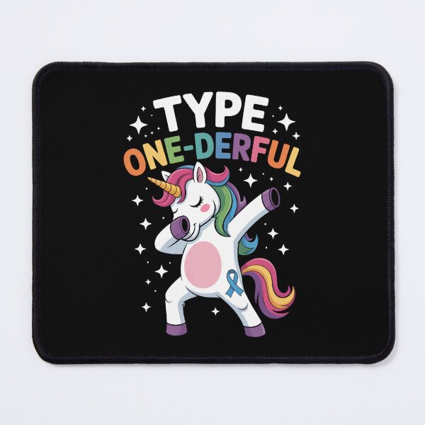 Item preview, Funny Diabetic Type 1 Diabetes T1D Unicorn designed and sold by gourpmerzihd.