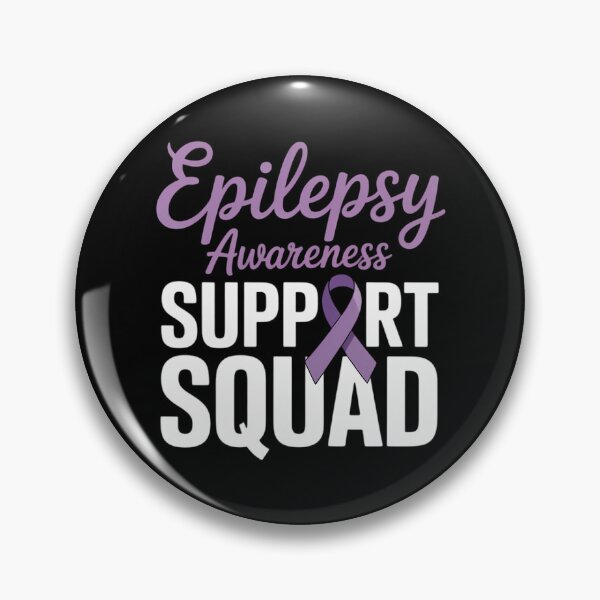 Item preview, Purple Ribbon Support Squad for Epilepsy Awareness designed and sold by papertaless.