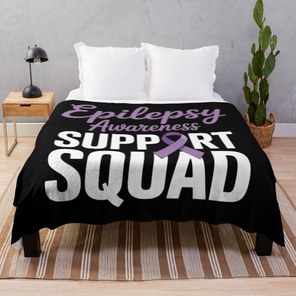 Item preview, Purple Ribbon Support Squad for Epilepsy Awareness designed and sold by papertaless.
