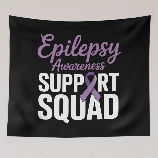 Item preview, Purple Ribbon Support Squad for Epilepsy Awareness designed and sold by papertaless.