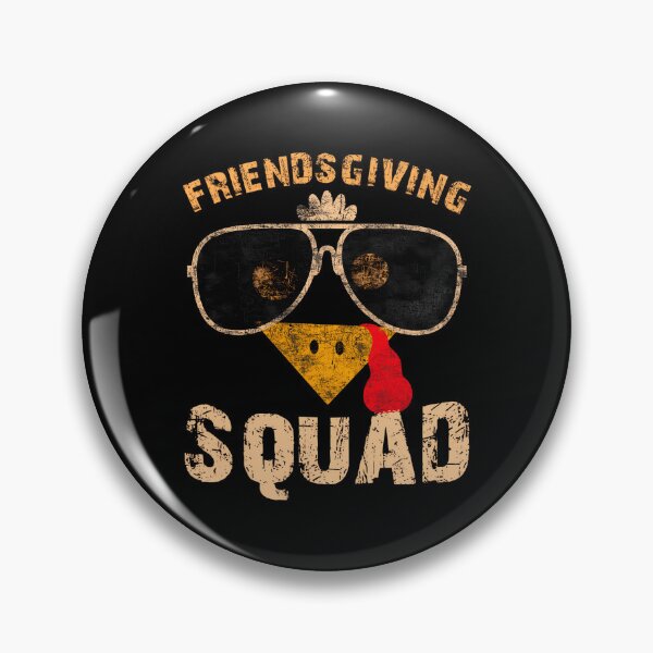 Item preview, Turkey Squad Friendsgiving Thankful Friends 90s Party Humor designed and sold by Daleburuling.
