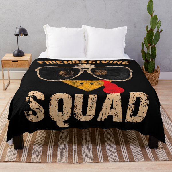 Item preview, Turkey Squad Friendsgiving Thankful Friends 90s Party Humor designed and sold by Daleburuling.