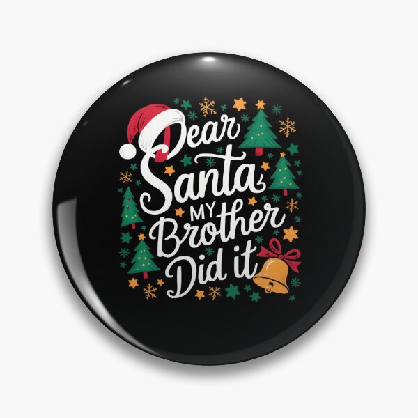 Item preview, It Christmas Dear Retro Santa My Funny Holiday Did Brother Vintage designed and sold by MediarMedic.