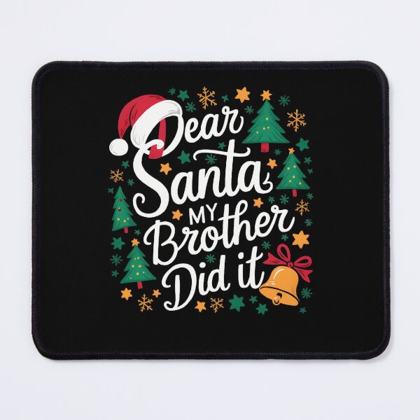 Item preview, It Christmas Dear Retro Santa My Funny Holiday Did Brother Vintage designed and sold by MediarMedic.
