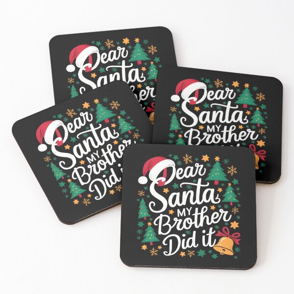 Item preview, It Christmas Dear Retro Santa My Funny Holiday Did Brother Vintage designed and sold by MediarMedic.