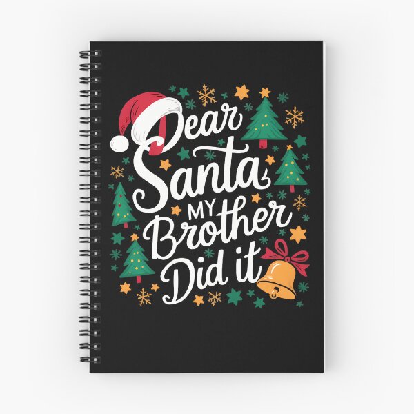 Item preview, It Christmas Dear Retro Santa My Funny Holiday Did Brother Vintage designed and sold by MediarMedic.