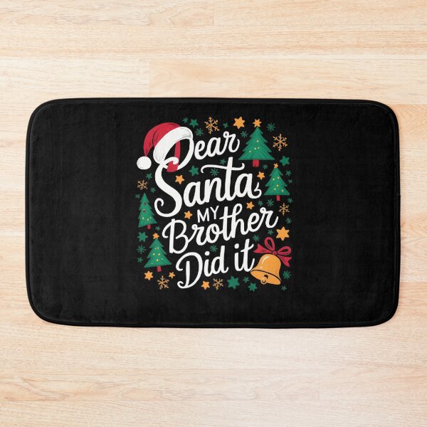 Item preview, It Christmas Dear Retro Santa My Funny Holiday Did Brother Vintage designed and sold by MediarMedic.