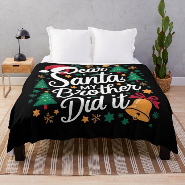 Item preview, It Christmas Dear Retro Santa My Funny Holiday Did Brother Vintage designed and sold by MediarMedic.
