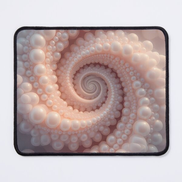 Item preview, Clouds of Elegant Spiral of Pearls, Pearl Spiral Art (image size 8320x12480) designed and sold by Digital-Davinci.