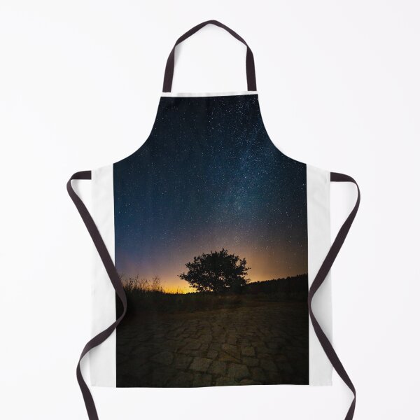 Item preview, Night Sky Silhouette Tree Photographic Print designed and sold by Mother-Nature65.