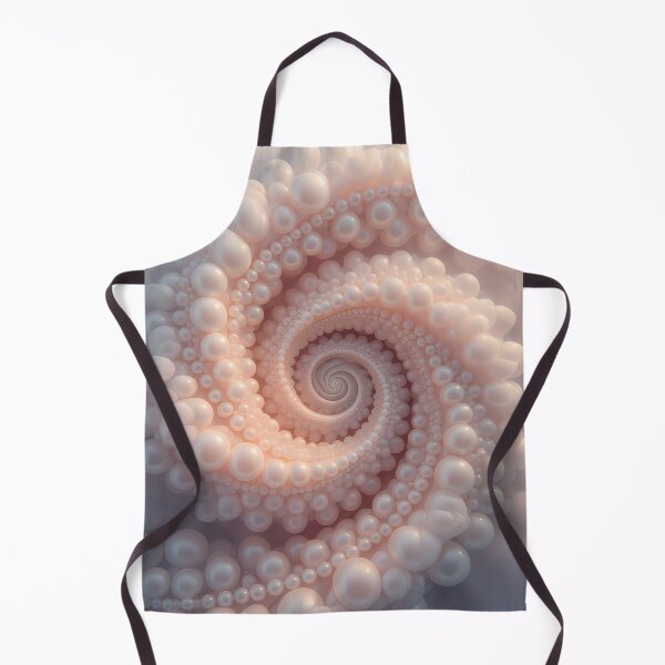 Item preview, Clouds of Elegant Spiral of Pearls, Pearl Spiral Art (image size 8320x12480) designed and sold by Digital-Davinci.
