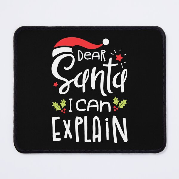 Item preview, Santa List The Dear Christmas Santa Funny Naughty Can Explain I On designed and sold by JoelyNavarro.
