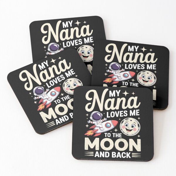Item preview, My Nana Loves Me To The Moon and Back designed and sold by papertaless.