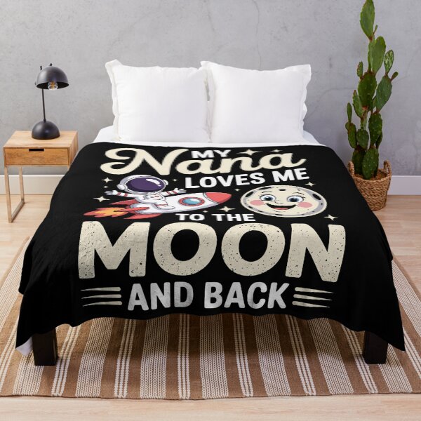 Item preview, My Nana Loves Me To The Moon and Back designed and sold by papertaless.