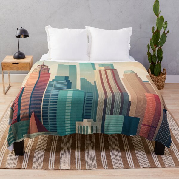 Item preview, Minimalist skyline of Dallas designed and sold by paulrommer.