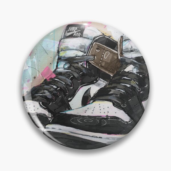 Item preview, AirJordan1 retro dark mocha art designed and sold by GalleryKauffeld.