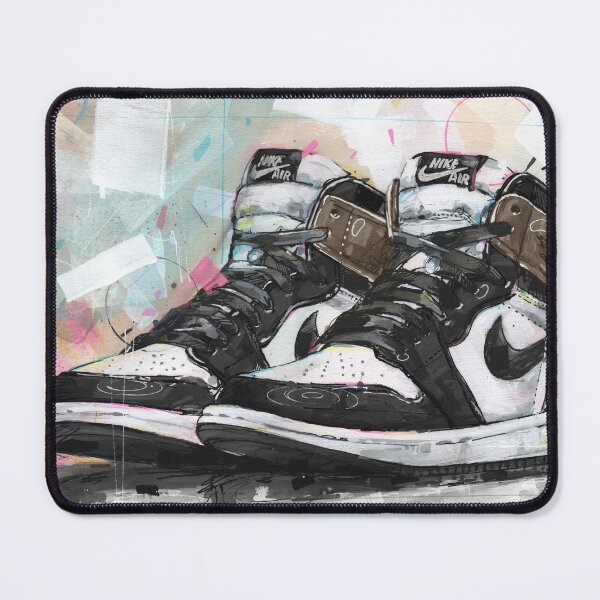 Item preview, AirJordan1 retro dark mocha art designed and sold by GalleryKauffeld.