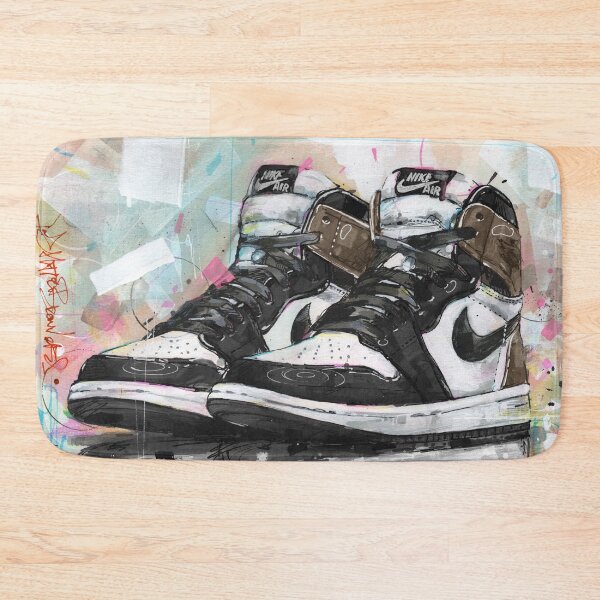 Item preview, AirJordan1 retro dark mocha art designed and sold by GalleryKauffeld.