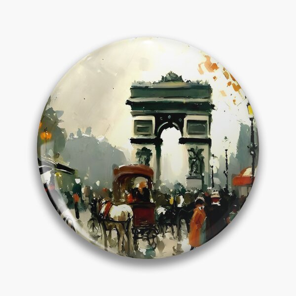 Item preview, Champs-Élysée: Parisian Lights and Carriages Along the Grand Boulevard - 08 designed and sold by artdesignsnow.