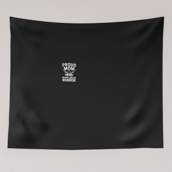 Item preview, Proud Mom Of A Brain Cancer Warrior Gray Awareness Ribbon designed and sold by Bstilablhot.