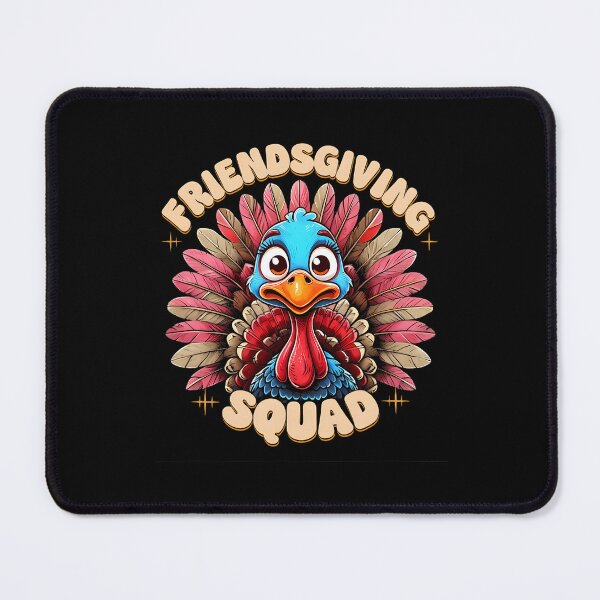 Item preview, Squad Party Friends Humor Turkey Thankful 90s Friendsgiving designed and sold by Daleburuling.