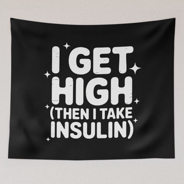 Item preview, Funny Type 1 Type 2 Diabetes Diabetic designed and sold by gourpmerzihd.