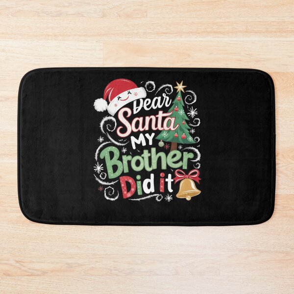 Item preview, Did Vintage Christmas My Holiday It Funny Santa Brother Dear Retro designed and sold by MediarMedic.