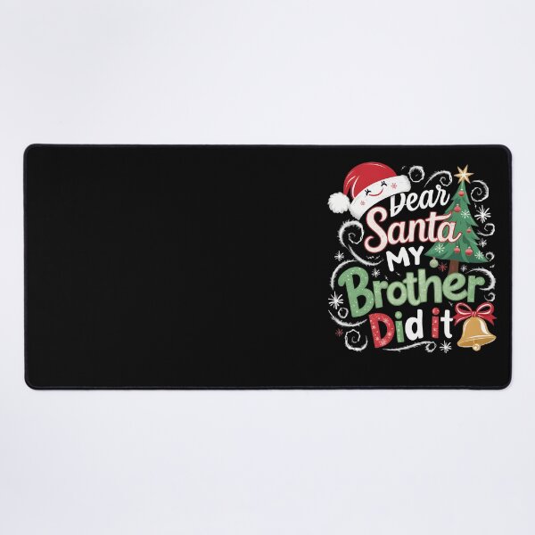 Item preview, Did Vintage Christmas My Holiday It Funny Santa Brother Dear Retro designed and sold by MediarMedic.