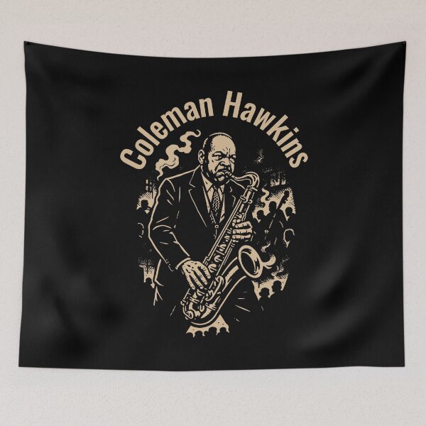 Item preview, Coleman Hawkins Jazz Portrait Comic designed and sold by Boogosh.