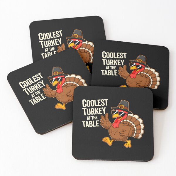 Item preview, Happy Day Turkey At Thankful Turkey Vintage Coolest Table designed and sold by GeoroSturgis.