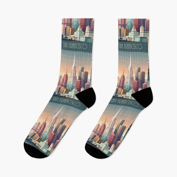 Item preview, Minimalist skyline of San Francisco designed and sold by paulrommer.