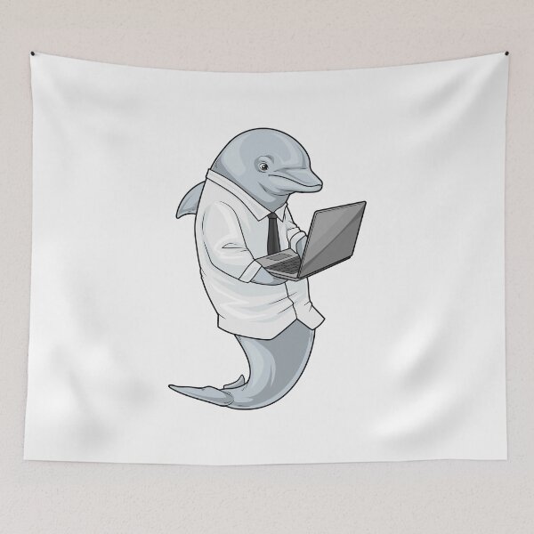 Item preview, Dolphin Laptop designed and sold by Snabdesign84.