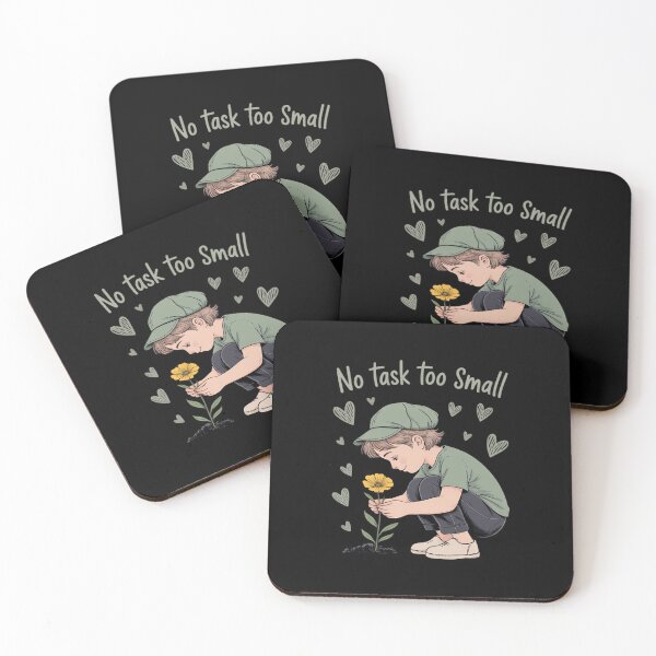 Item preview, No Task Too Small Volunteer Squad Novelty Graphic designed and sold by SnackPAC.