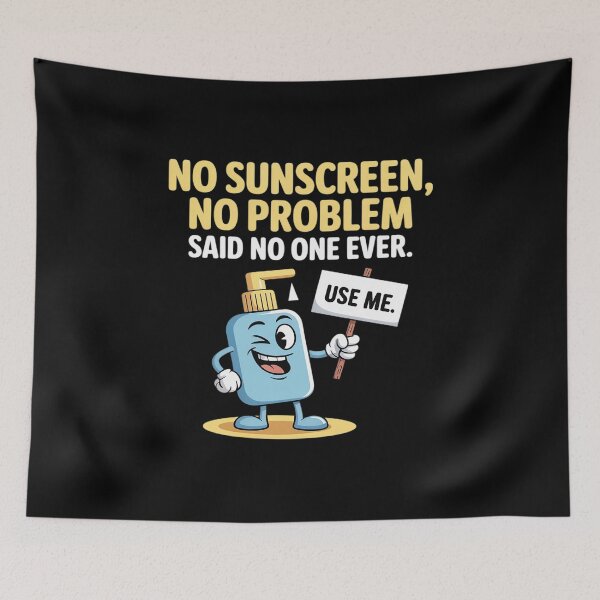 Item preview, No Sunscreen No Problem Said No One Ever Sunburn designed and sold by SnackPAC.