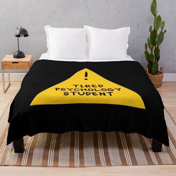 Item preview, Tired Psychology Student designed and sold by MirnaMoreau.