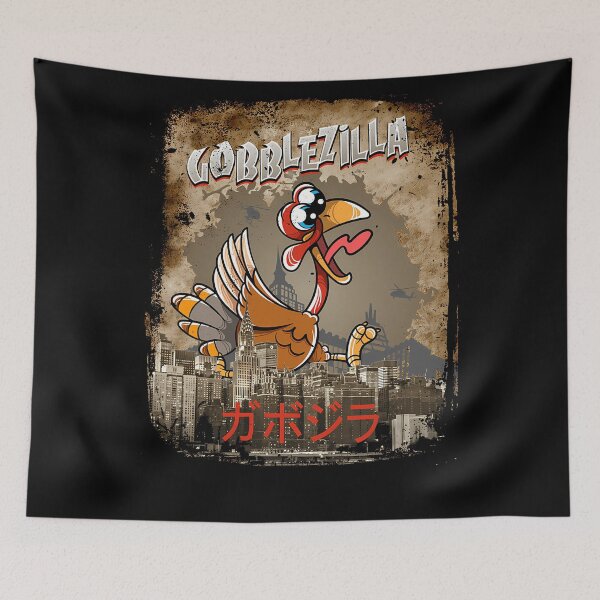 Item preview, Funny Humor Thanksgiving Quote Style Retro Gobblezilla Happy designed and sold by nguyenconguan80.