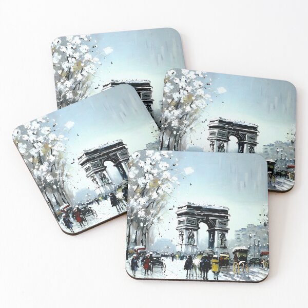 Item preview, Champs-Élysée: Parisian Lights and Carriages Along the Grand Boulevard - 09 designed and sold by artdesignsnow.
