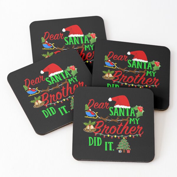 Item preview, Did Brother It Retro Christmas Funny Santa Vintage Holiday Dear My designed and sold by MediarMedic.