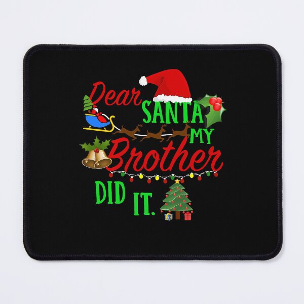 Item preview, Did Brother It Retro Christmas Funny Santa Vintage Holiday Dear My designed and sold by MediarMedic.