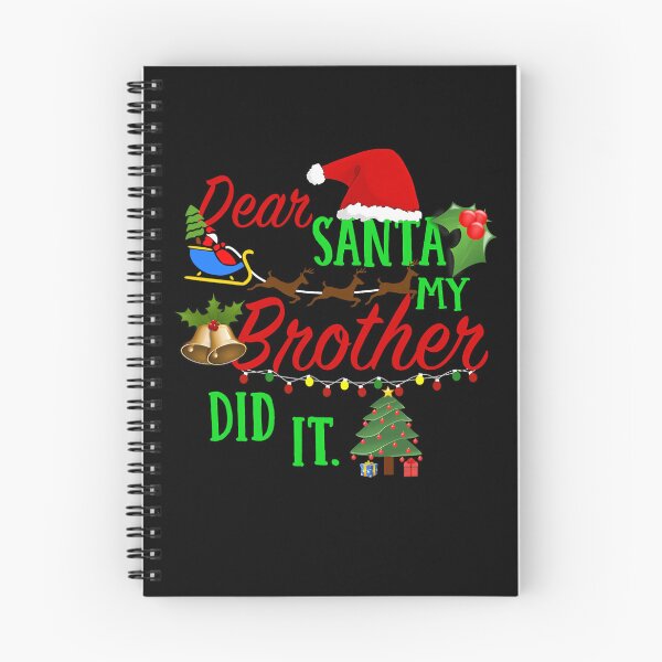 Item preview, Did Brother It Retro Christmas Funny Santa Vintage Holiday Dear My designed and sold by MediarMedic.