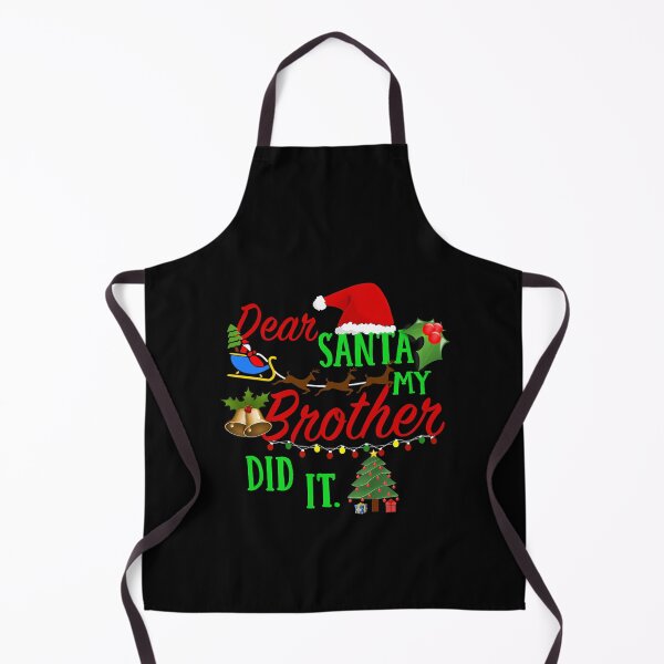 Item preview, Did Brother It Retro Christmas Funny Santa Vintage Holiday Dear My designed and sold by MediarMedic.