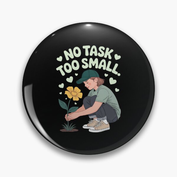 Item preview, No Task Too Small Volunteer Squad designed and sold by SnackPAC.