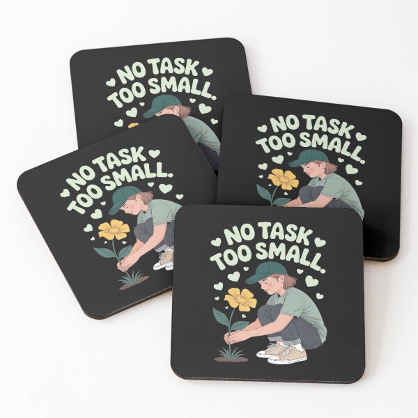 Item preview, No Task Too Small Volunteer Squad designed and sold by SnackPAC.