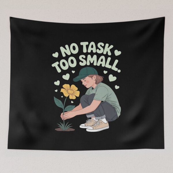 Item preview, No Task Too Small Volunteer Squad designed and sold by SnackPAC.