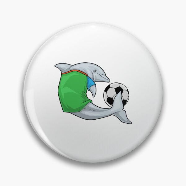Item preview, Dolphin Soccer player Soccer Sports designed and sold by Snabdesign84.