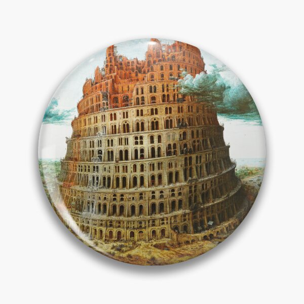 Item preview, The Tower of Babel - Masterpiece Art Home & Stationery Collection designed and sold by ThanksForToday.