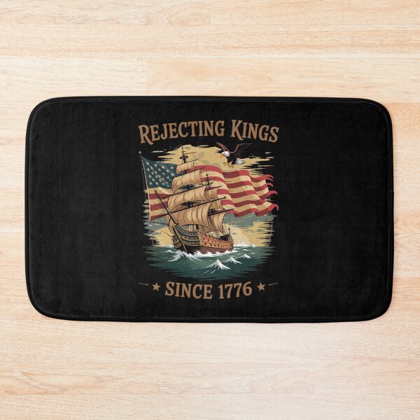 Item preview, Rejecting Kings Since 1776 Usa Flag 4Th Of July  designed and sold by Elenasriveras.