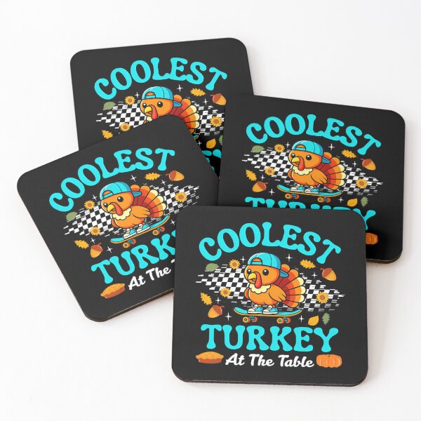 Item preview, Turkey Day Table Turkey At Vintage Happy Thankful Coolest designed and sold by GeoroSturgis.